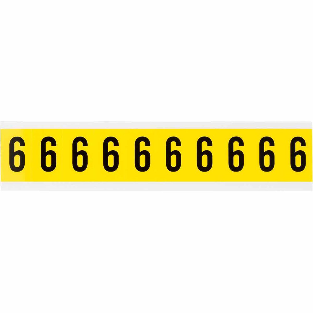 3430-6 BDY VINYLCLOTH NUMBER CARD