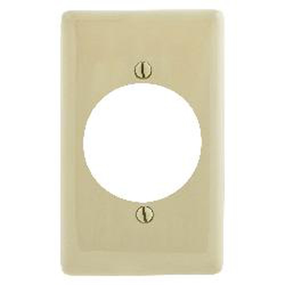 NP724I HUBBELL WALLPLATE, 1-G, 2.15" OPNG, IV