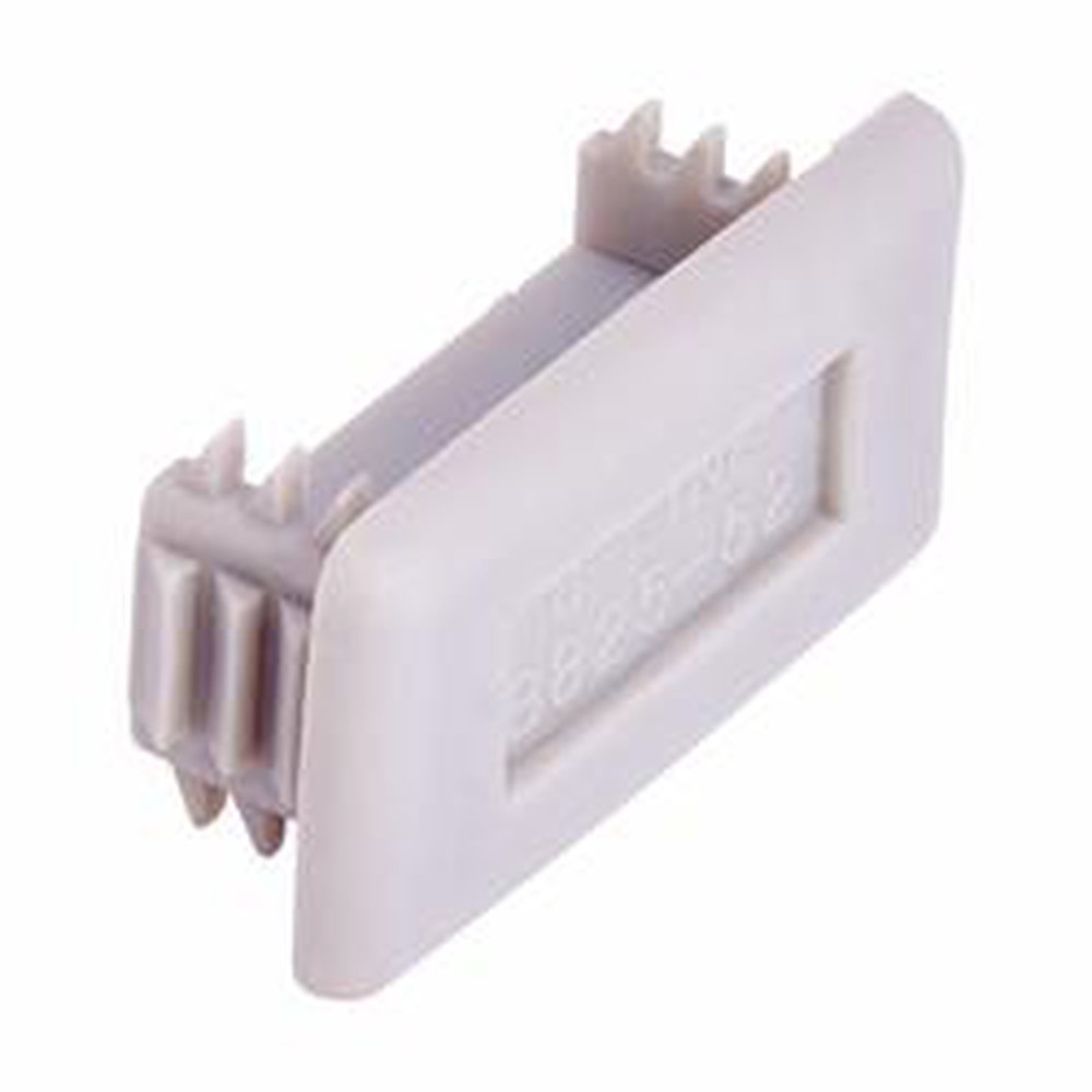 B825-52-GRY B-LINE PROFILE END CAP