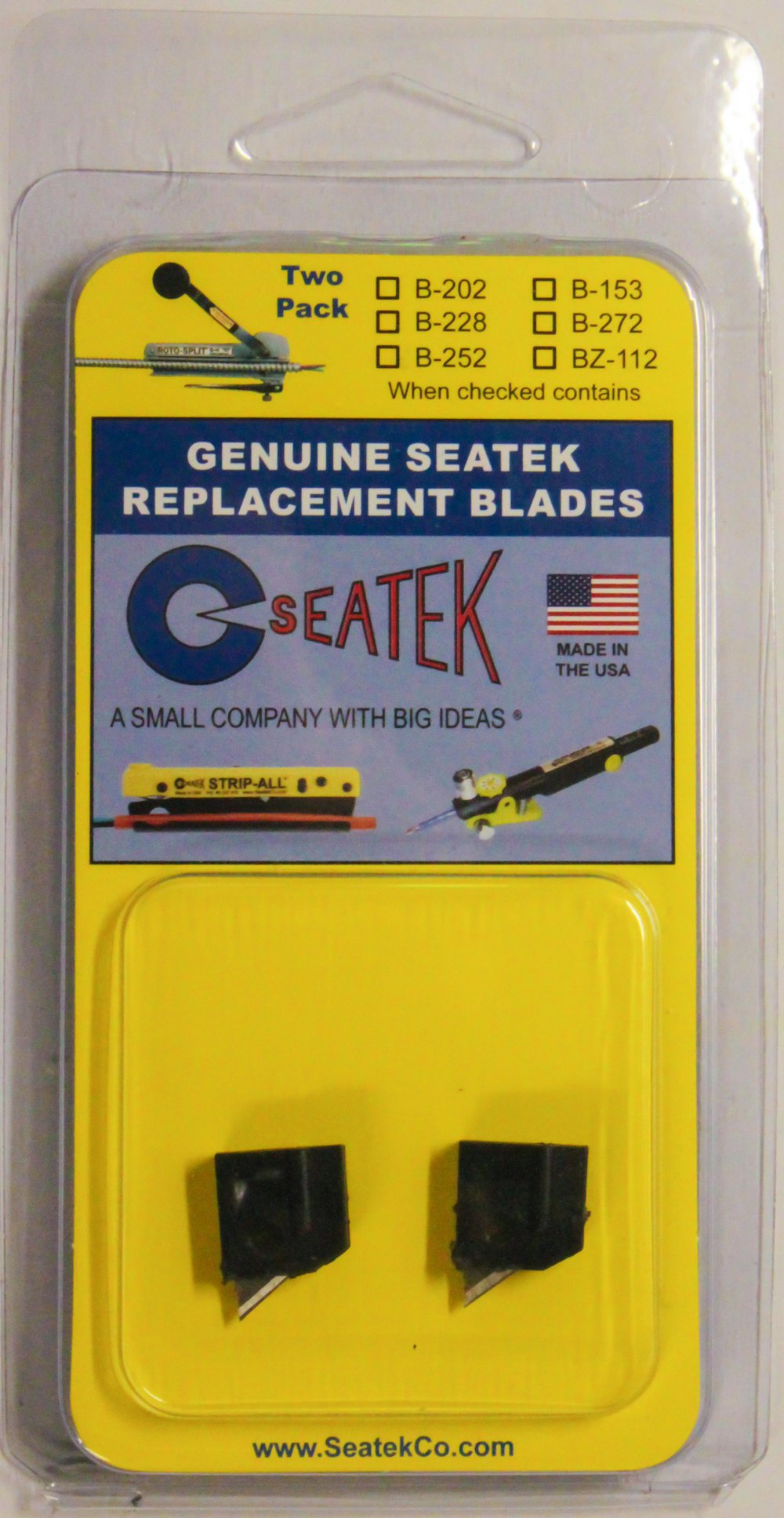 B-202 SEATEK REPLACEMENT BLADES