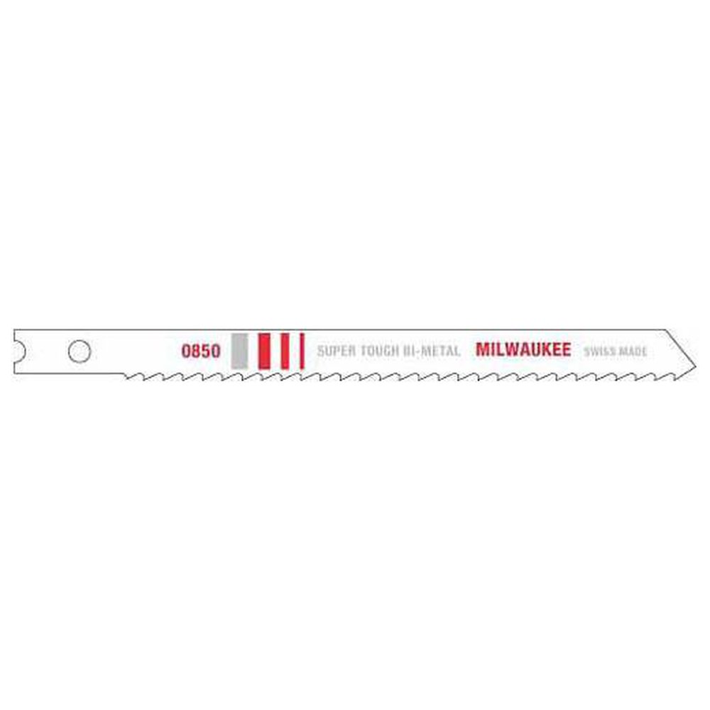 48-42-0850 MTA HI SPD STL 8T 4L 5/PK JIG SAW BLADE MILW