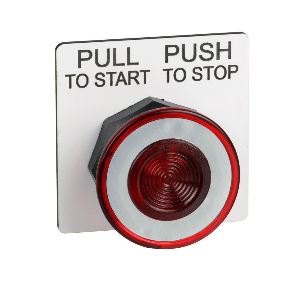 9001SKR9R SQD 30MM PUSH-PULL