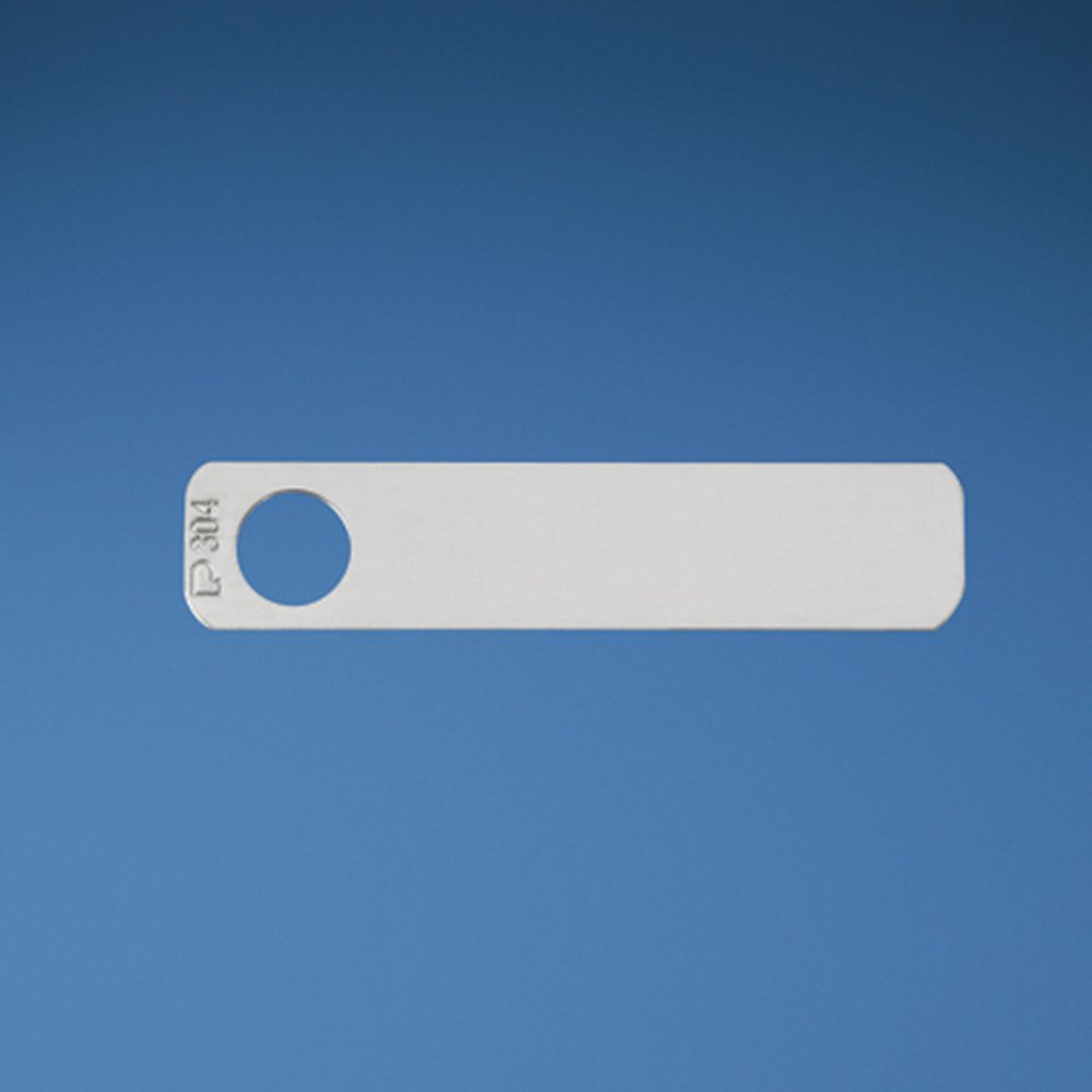 PANDUIT MT172W38-C MARKER TAG 304 SS 1 HOLE 1.72 44MM