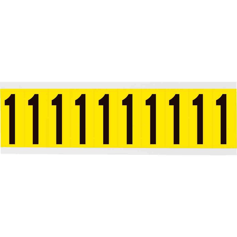 3440-1 BDY VINYLCLOTH NUMBER CARD
