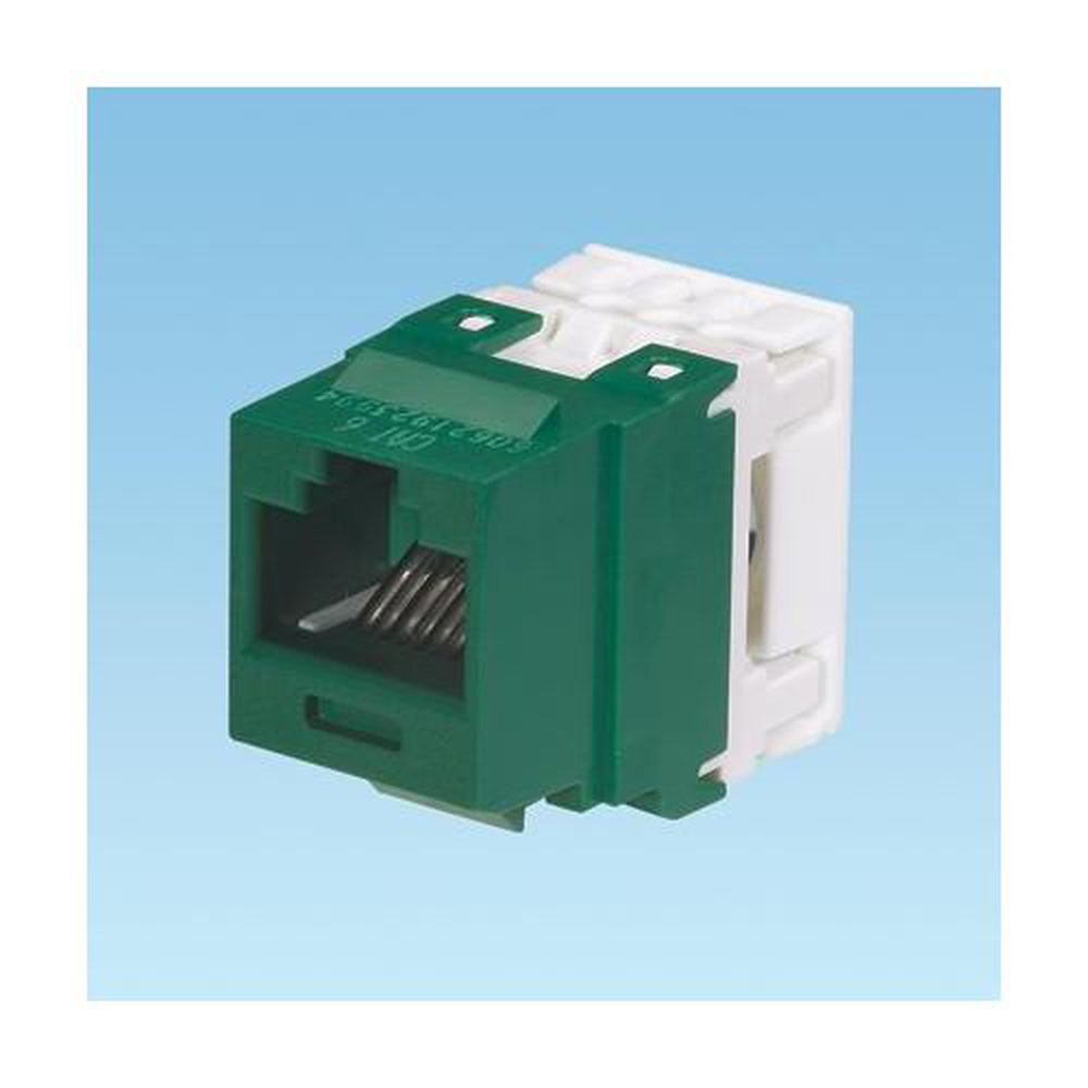 NK688MGR PAN NETKEY CAT6 GREEN