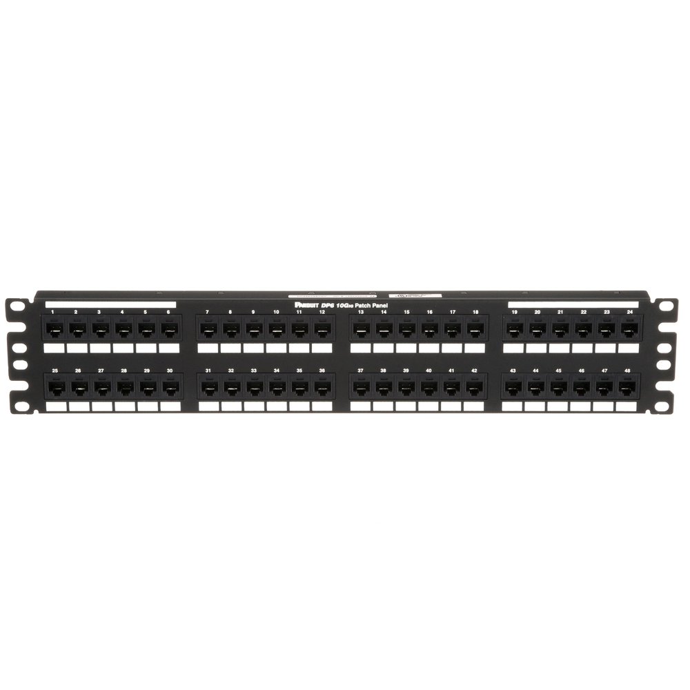 DP486X88TGY PAN 48 PORT FLAT DP6