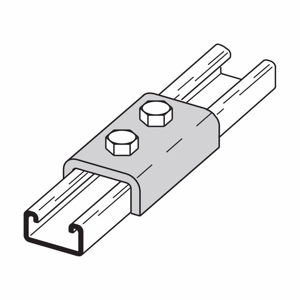 B169ZN B-LINE TWO HOLE SPLICE