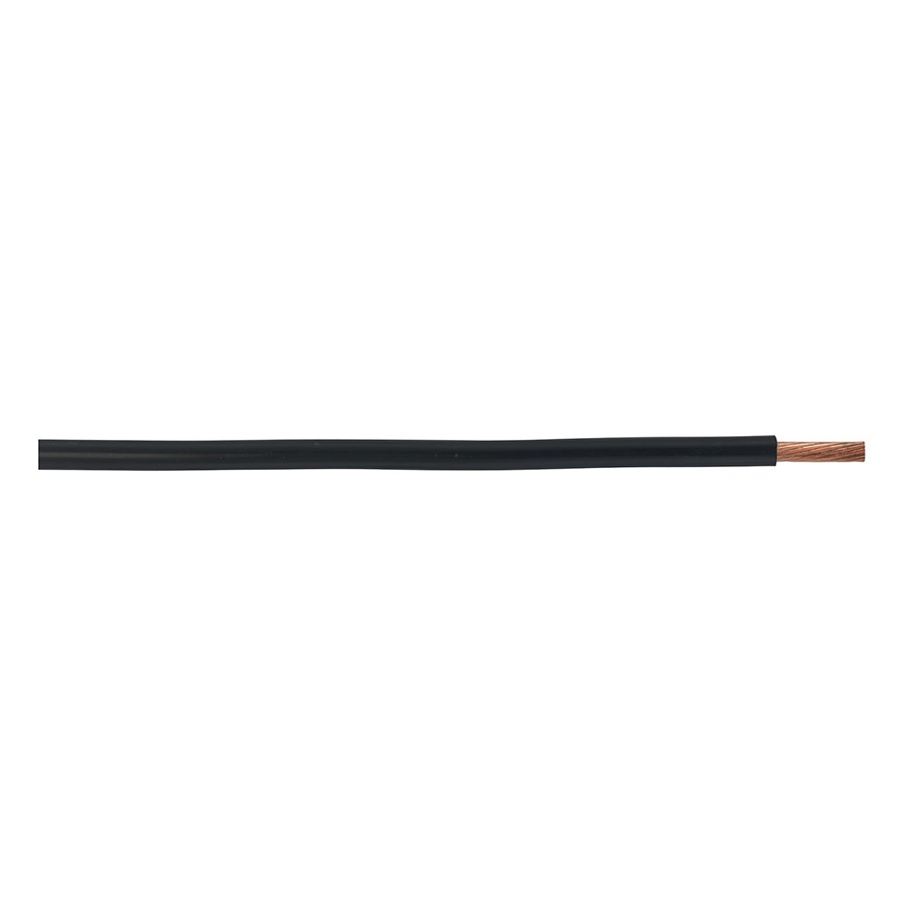 6 MTW STRD BLACK 500 SPOOL WIRE