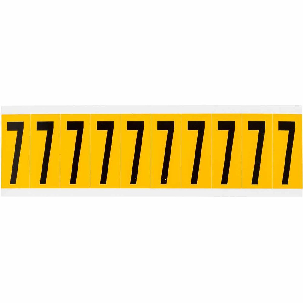 BRADY 1534-7 15 SERIES NUMBER &