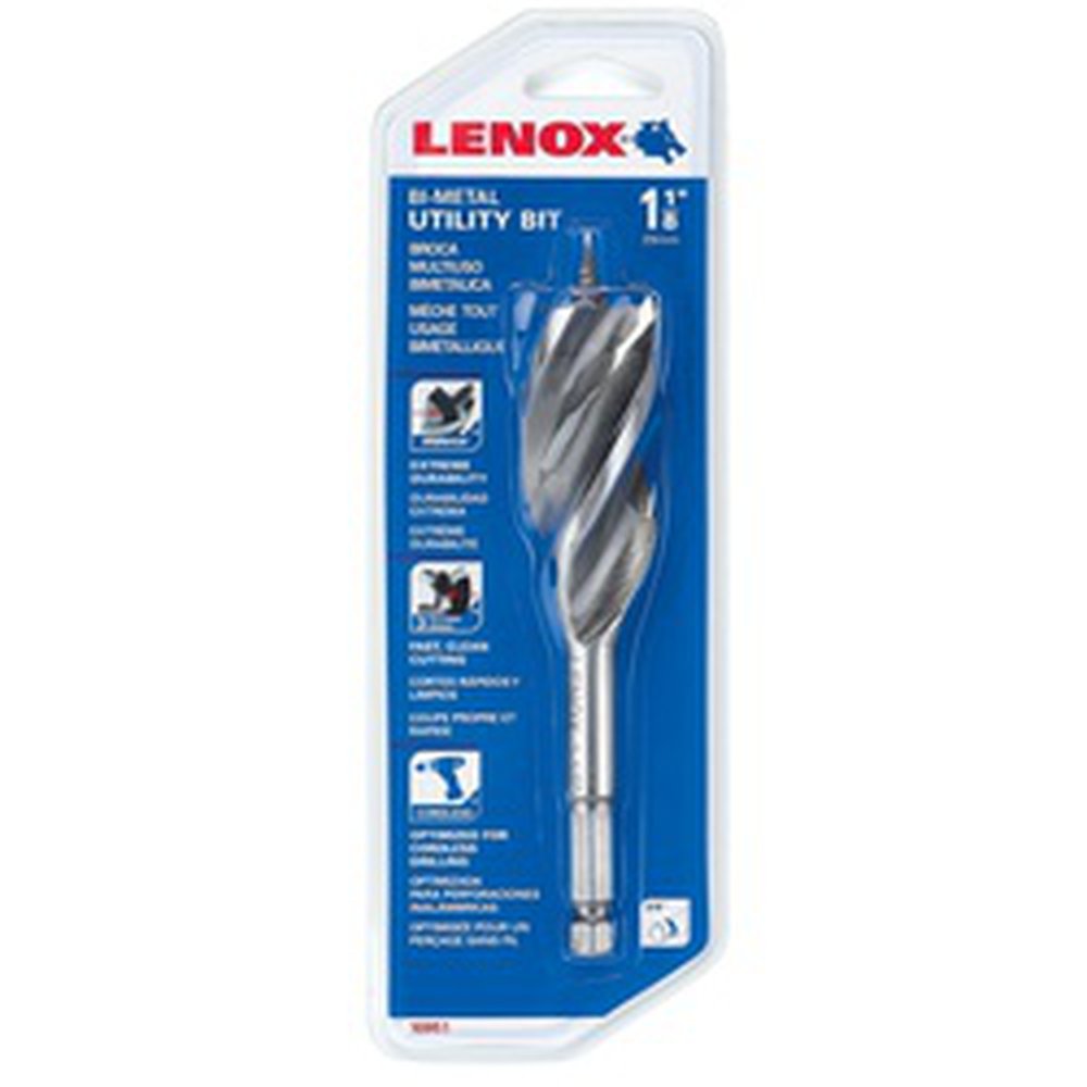 10951 LEN 6X1-1/8 BI-MTL UTL BIT