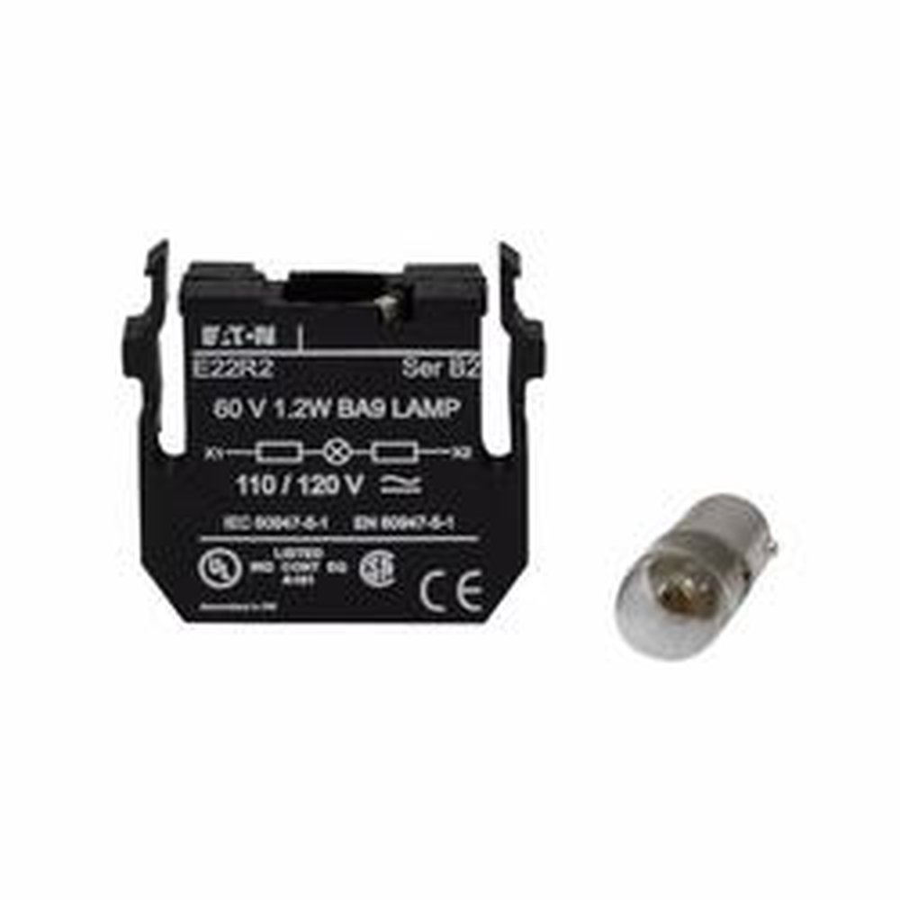 E22R2 CH LGT UNIT 120V/RES 60V LAMP