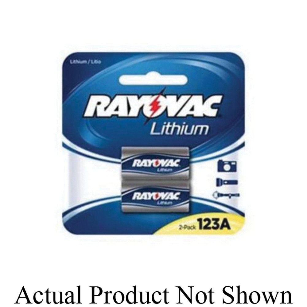RL123A-2G RAYOVAC 3V LITH