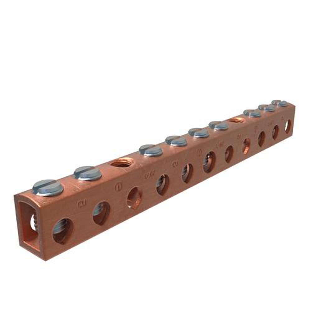 D167-8 ILSCO NEUT 8CKT TAP BAR