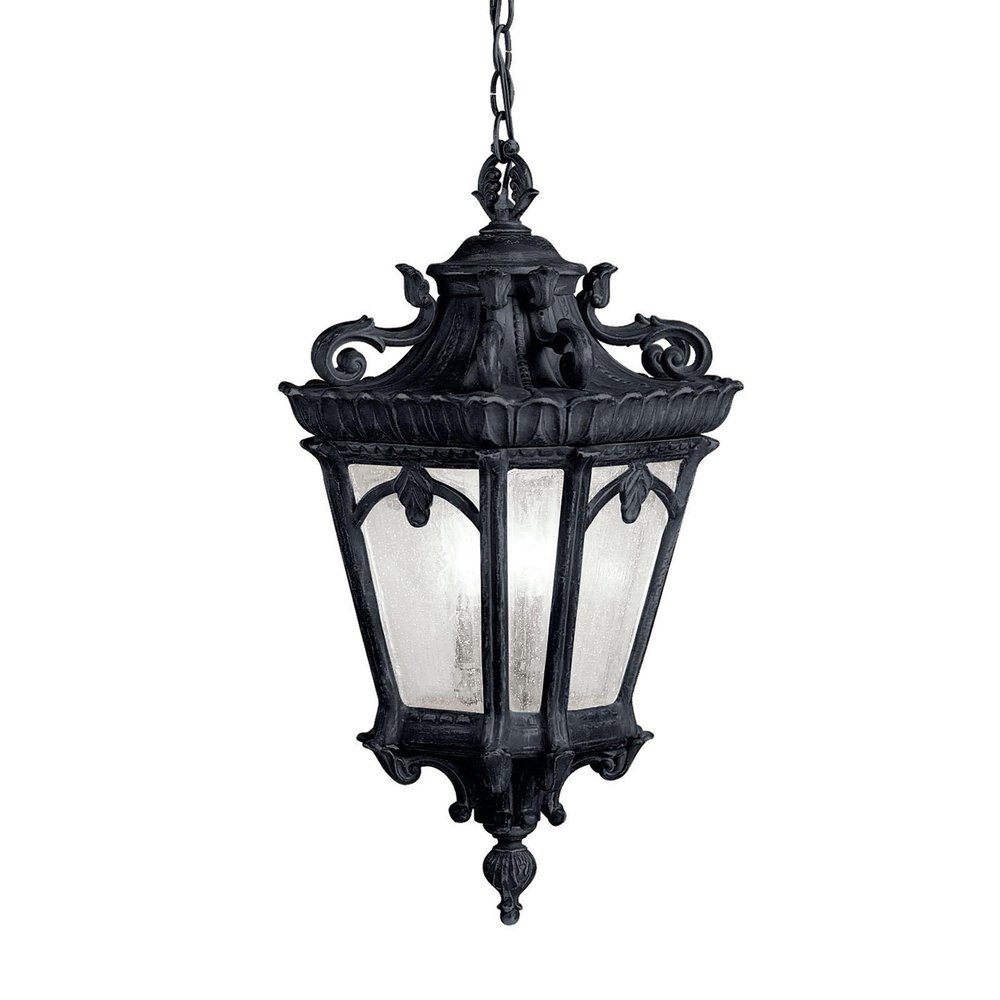 9855BKT KICHLER OUTDOOR PENDANT 3LT