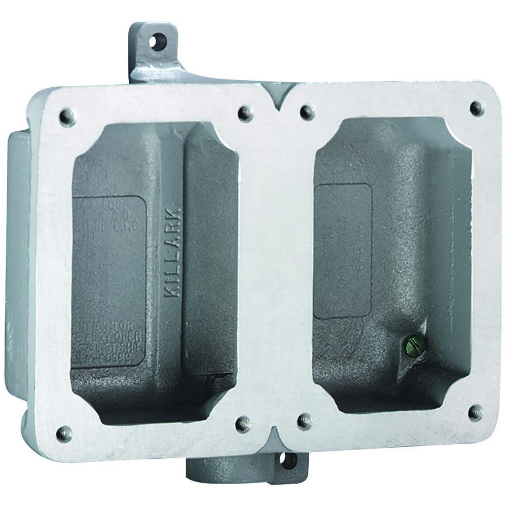 FXB-8 KILLARK SPLICE BOX 3/4^ 2GANG