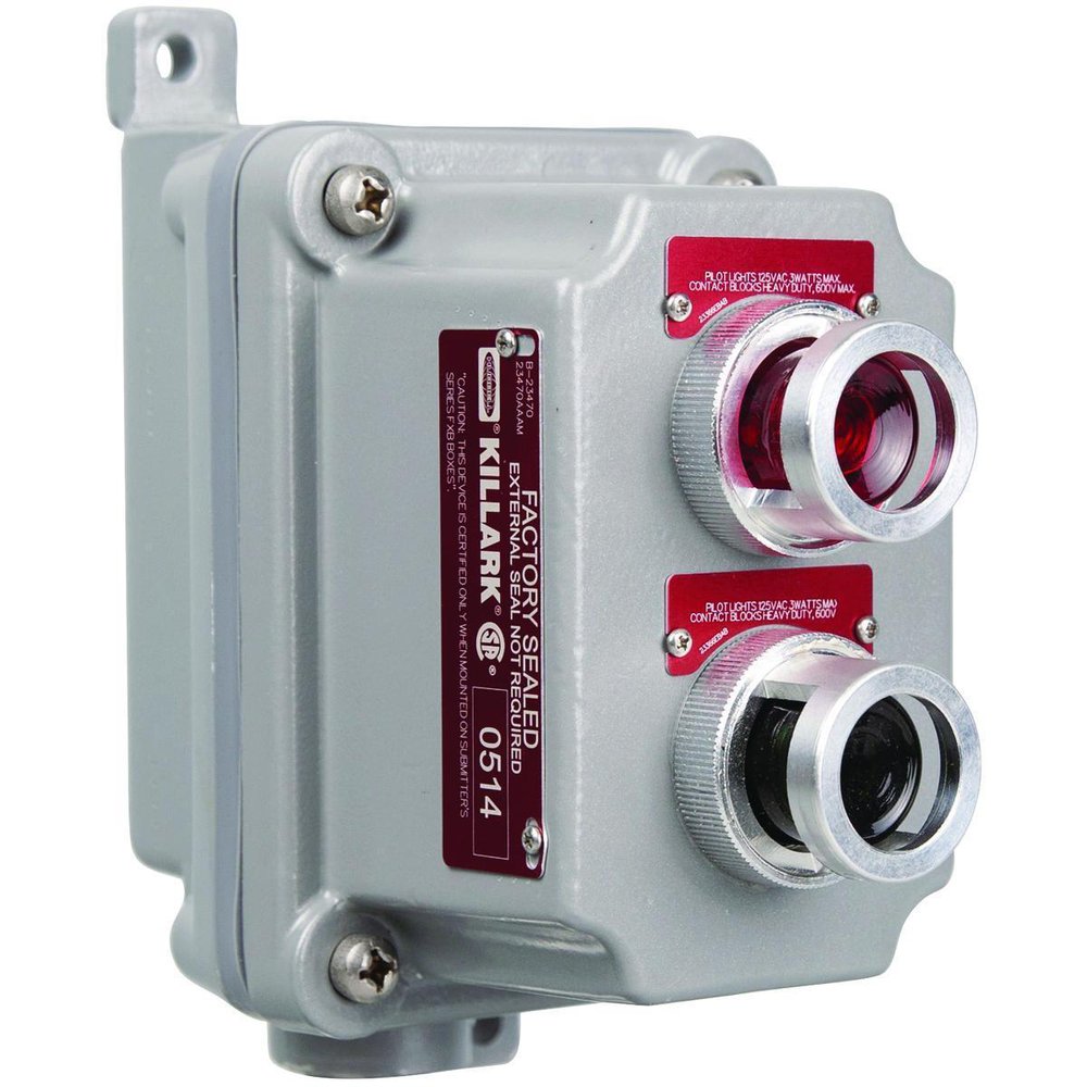 FXCS-2B30RL-GL KILLARK BOX CVR 2PL