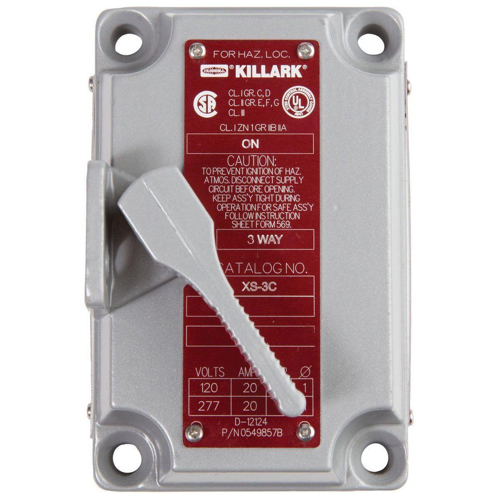 XS3C KIL 3-WAY EXPLOSION SWITCH