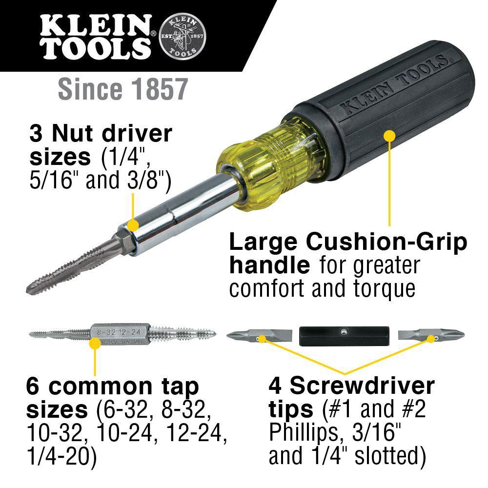 32517 KLEIN MULTI-BIT TAP TOOL