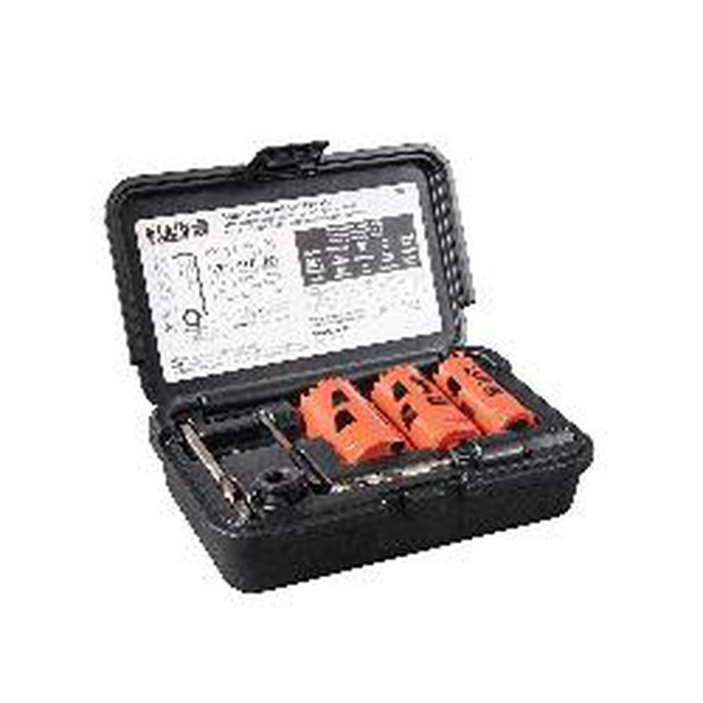 32905 KLEIN 3-PIECE HOLE SAW KIT W/