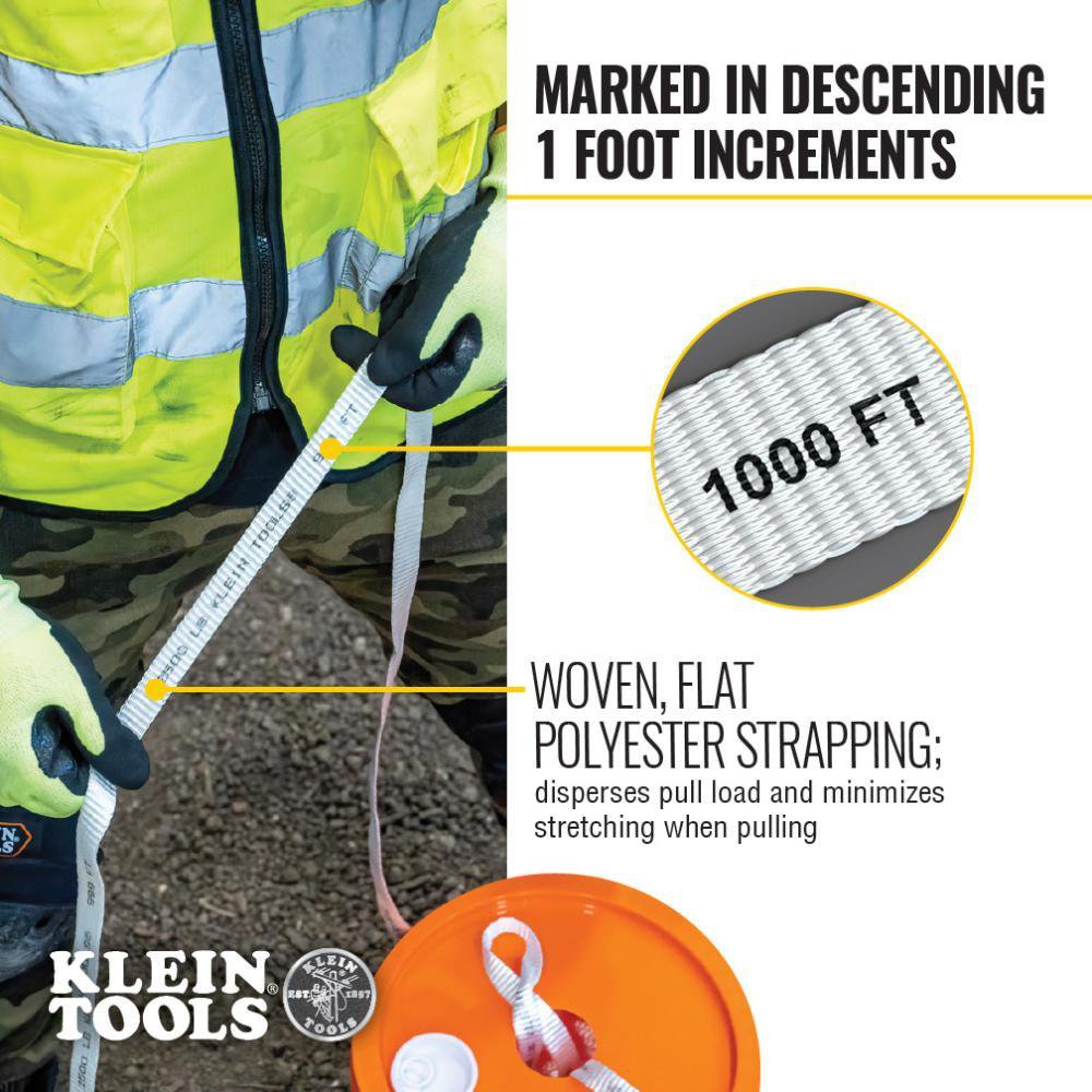 50122 KLEIN PULL TAPE 1250 LB X