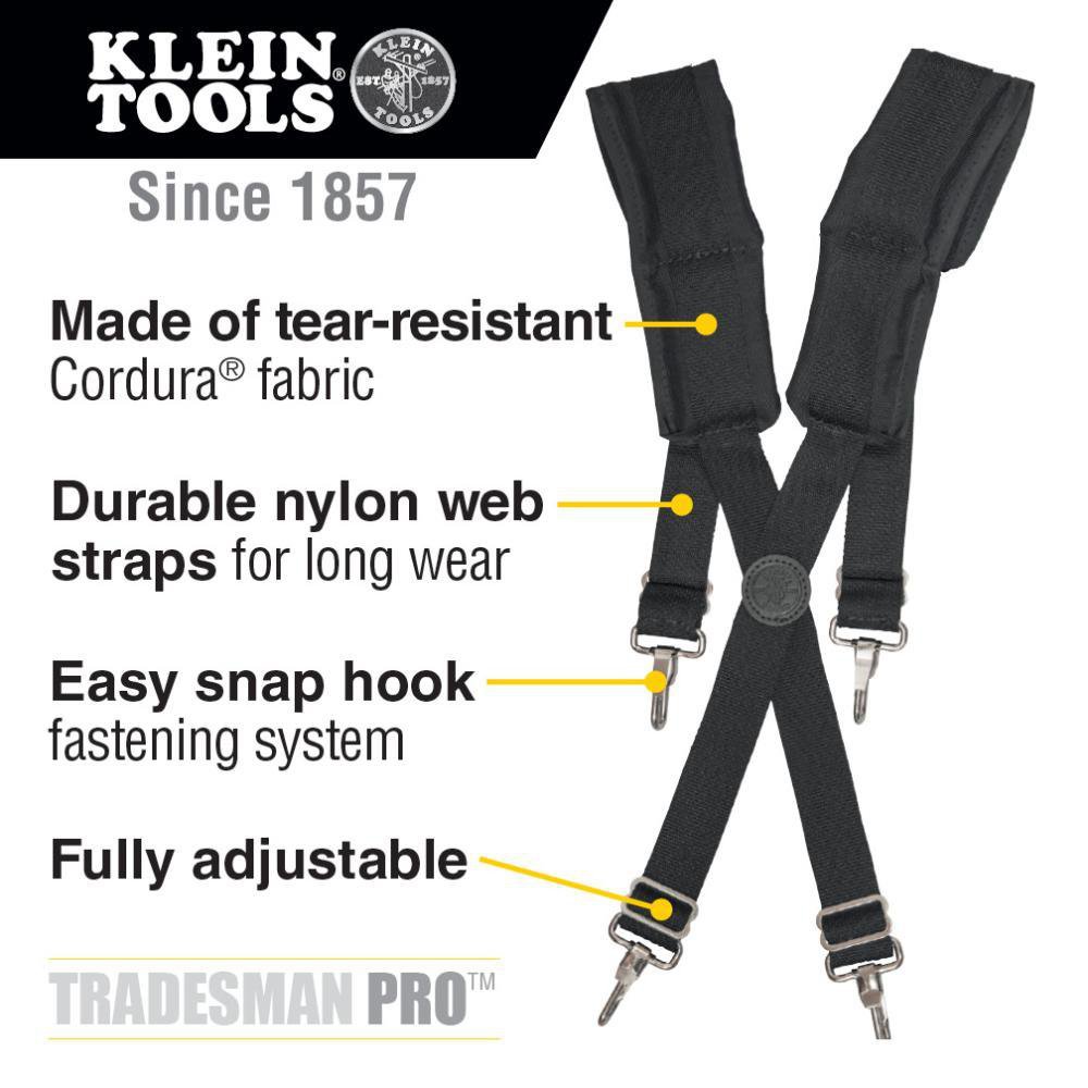 55400 KLEIN TRADESMAN SUSPENDERS