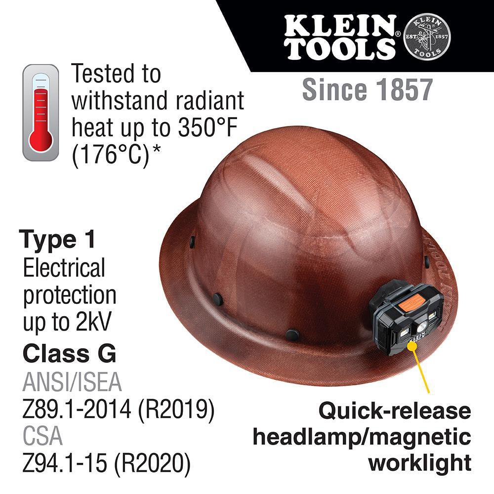 60447 KLEIN HIGH TEMP HARD HAT