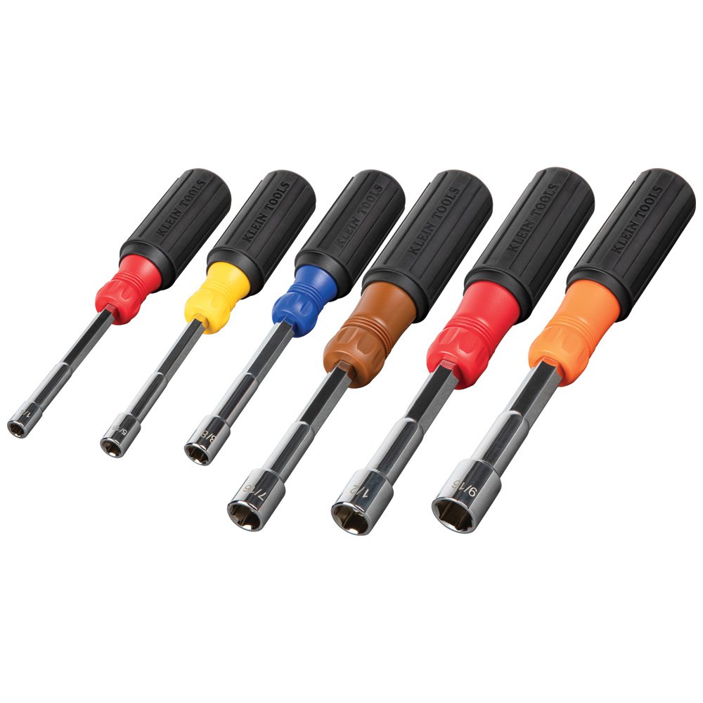 65411 KLEIN COLOR CODED NUT DRIVER