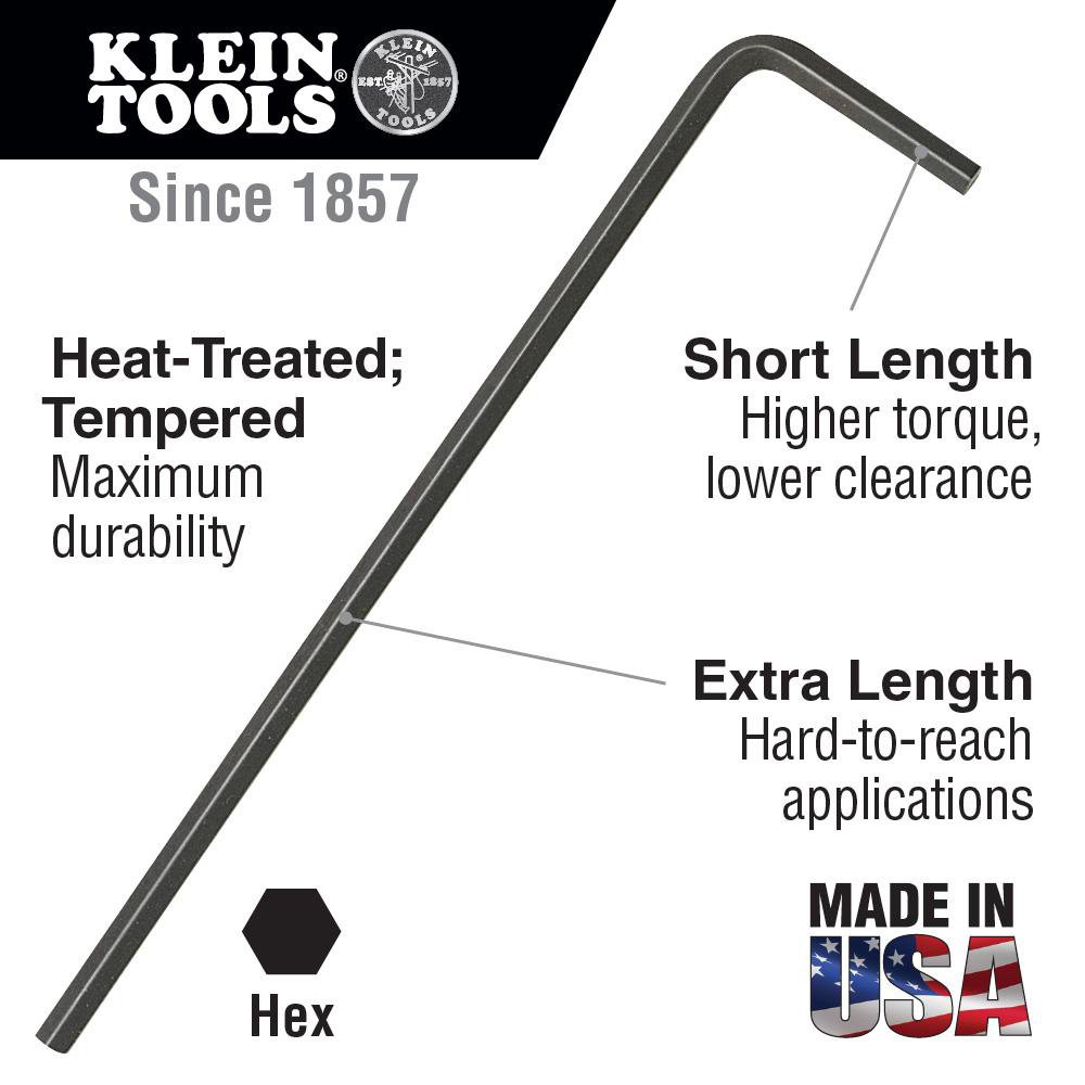 LLM6 KLEIN LONG-ARM HEX KEY (6 MM)