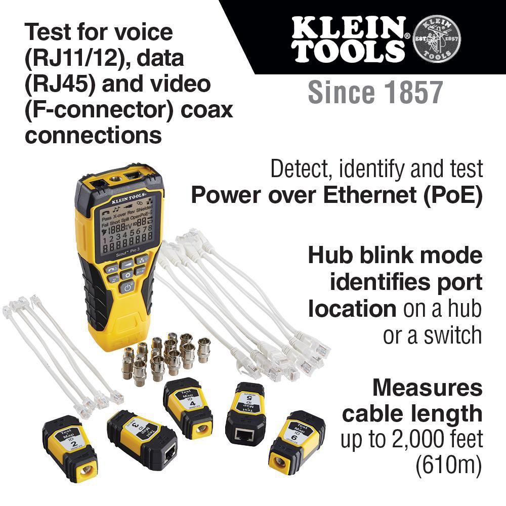 VDV501-853 KLEIN SCOUT PRO 3 TESTER