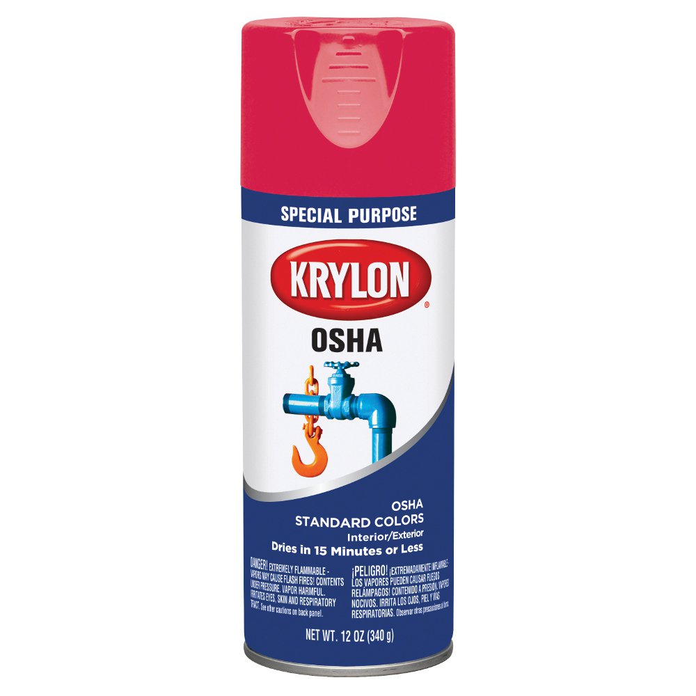 K2116 KRY OSHA SAFETY RED SPRAY