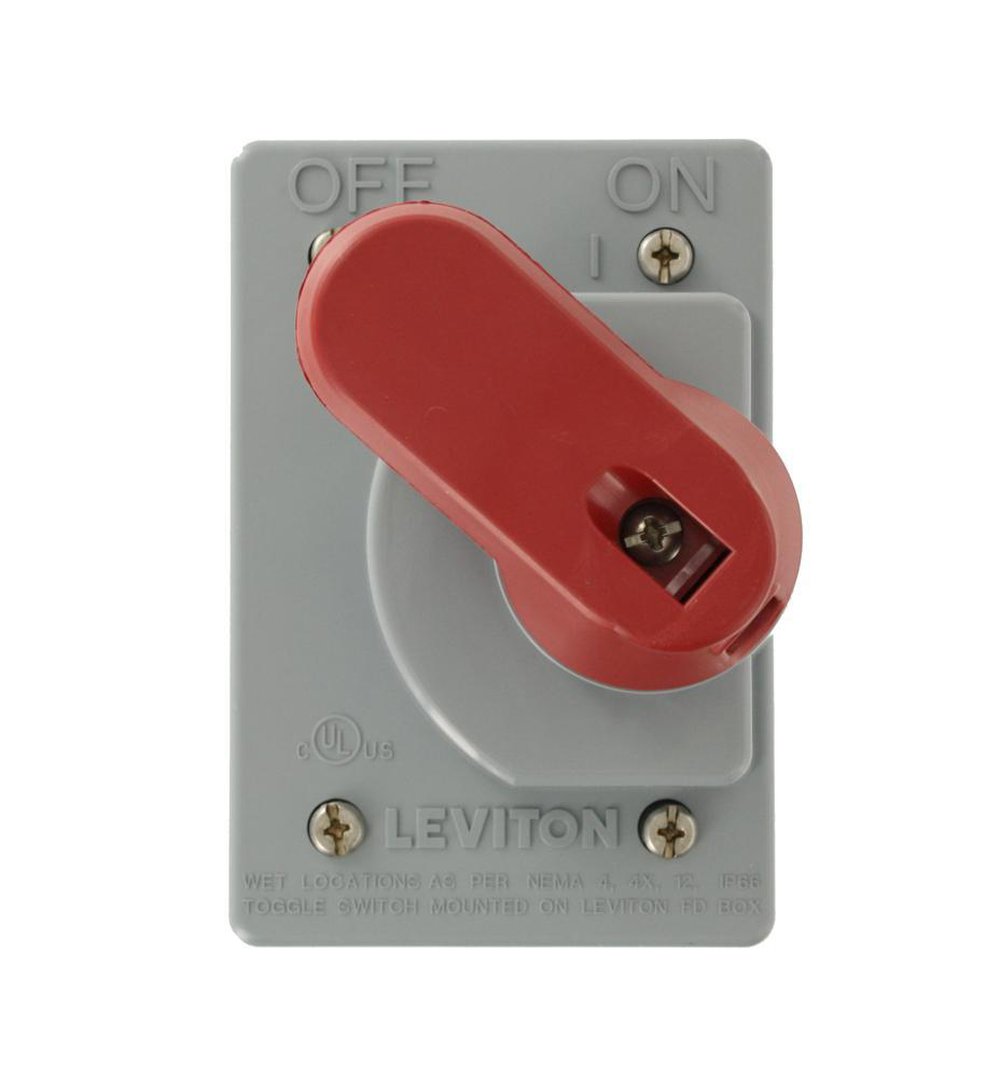 COVER-GS LEVITON IP66 SWITCH COVER