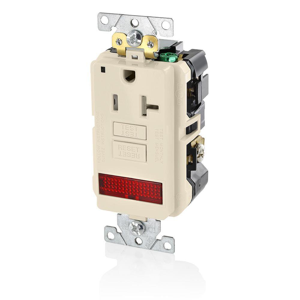 GFPL2-PLI LEVITON 520R TR PILOT GFI