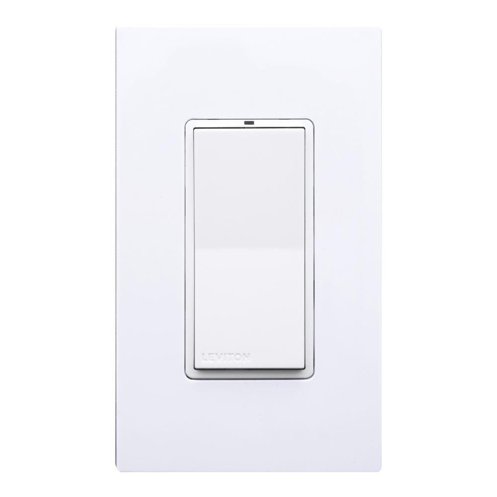 WSS0S-S9W LEVITON SINGLE ROCKER SW