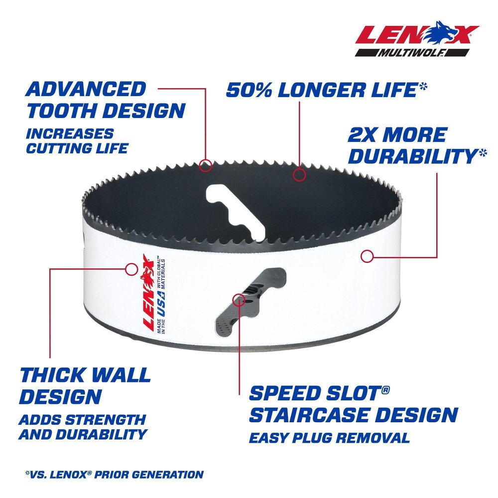 96L LEN 6^ HOLE SAW 30096-96L