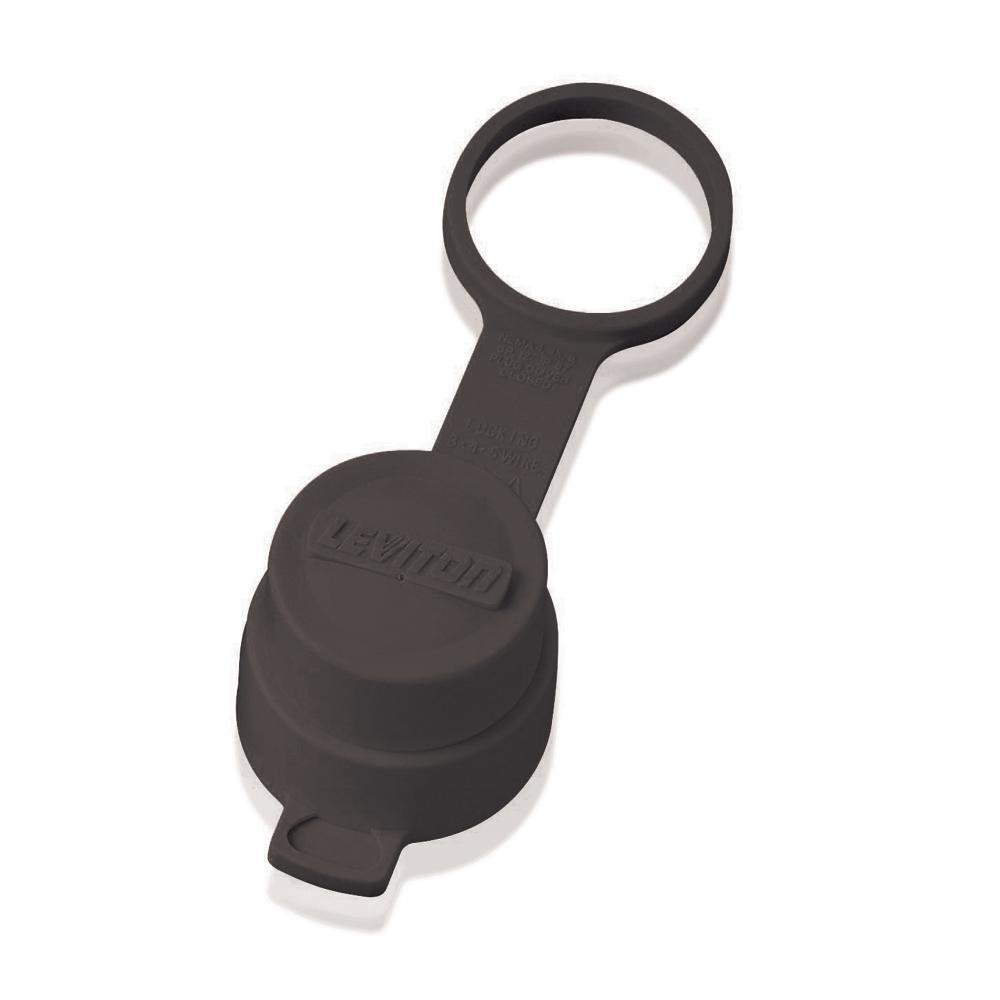 14W-B LEVITON CAP FOR STRGHT/LCKING