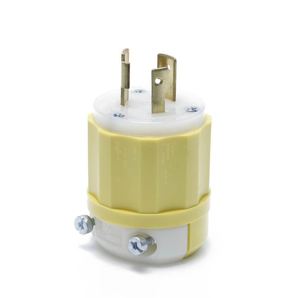 2311-CY LEVITON YELLOW LKG PLUG