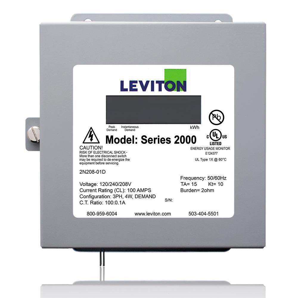 2N208-1D LEVITON SERIES 2000 120 240 208V 100:0.1A DEMAND