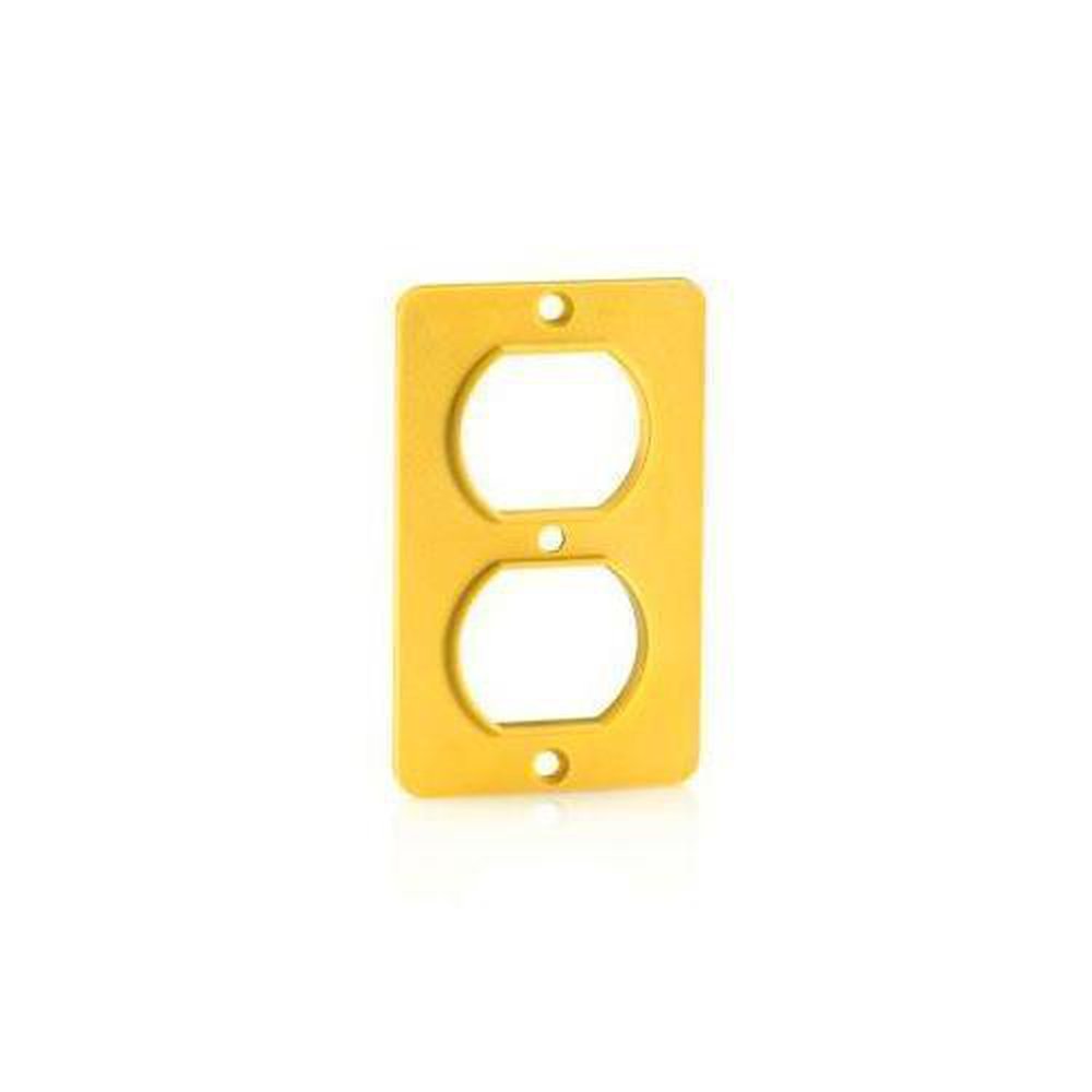 3051-Y LEVITON 1G DUPLEX COVER