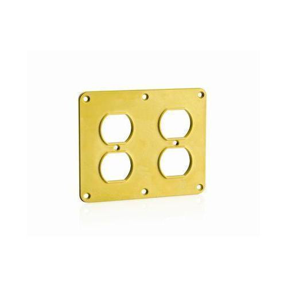 3260-Y LEVITON 2 GANG DUP AND DUP