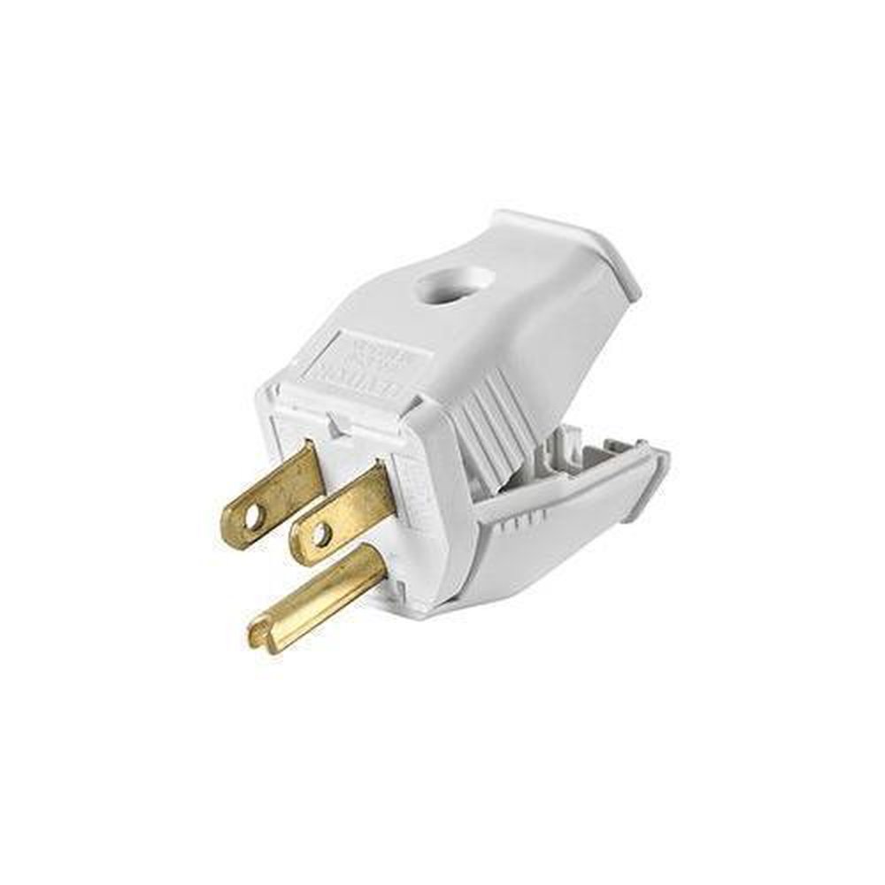 3W101-WH 5-15 PCLAMPTITE CORD PLUG