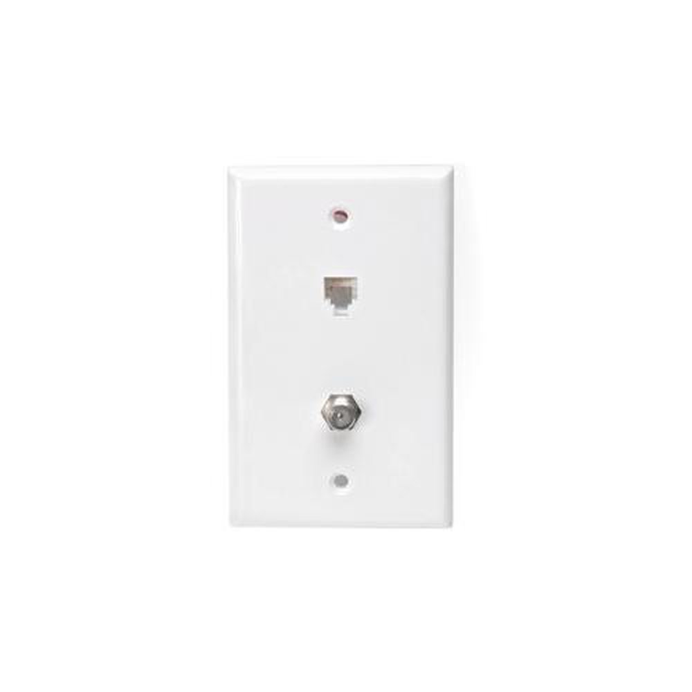 40258W LEV PHONE/CATV WALL MOUNT