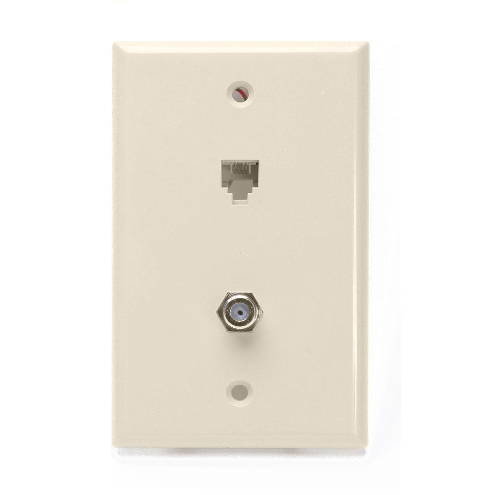 40259T LEV PHONE/CATV WALL MOUNT