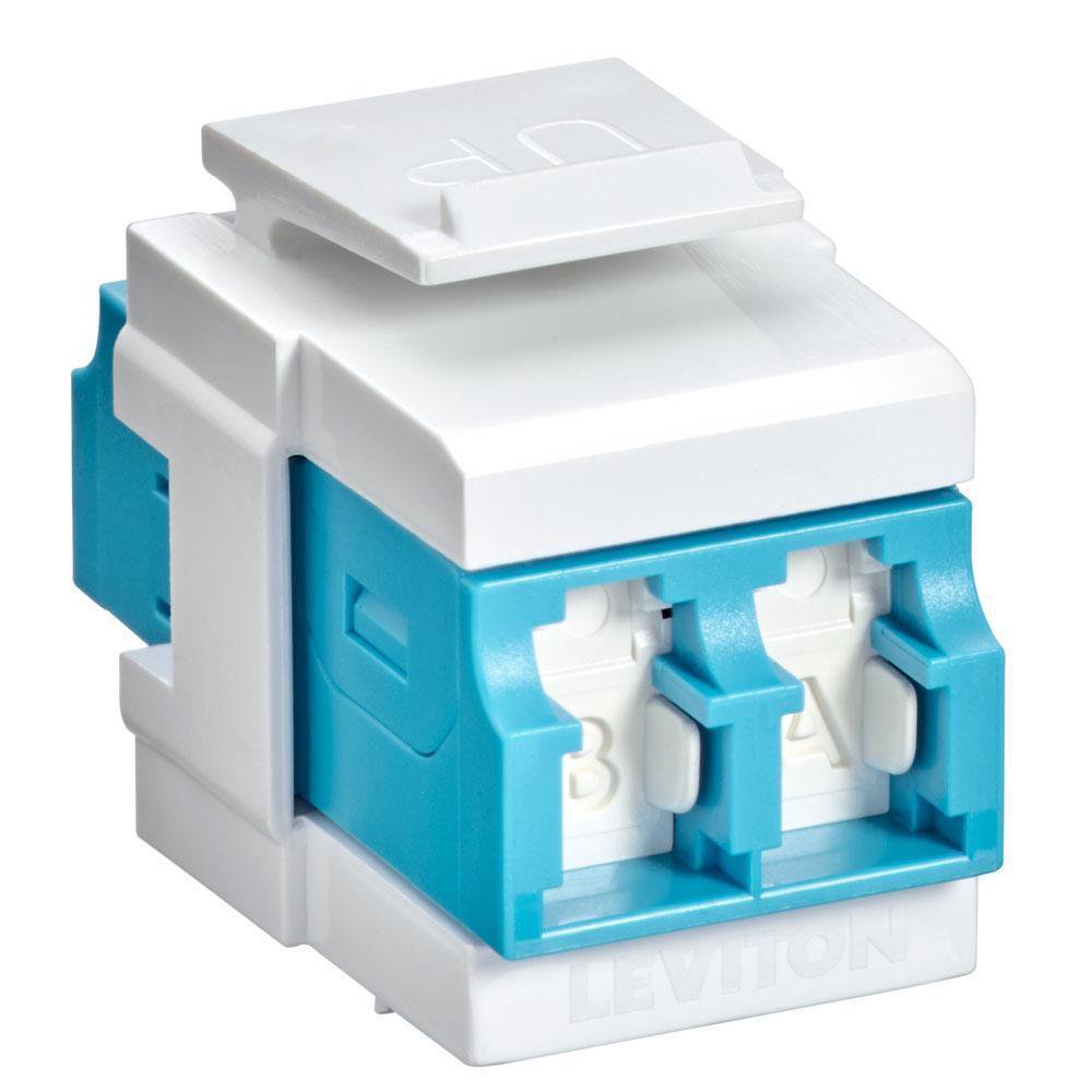 41086-LLW LEVITON QP OM3/4 DPLX LC