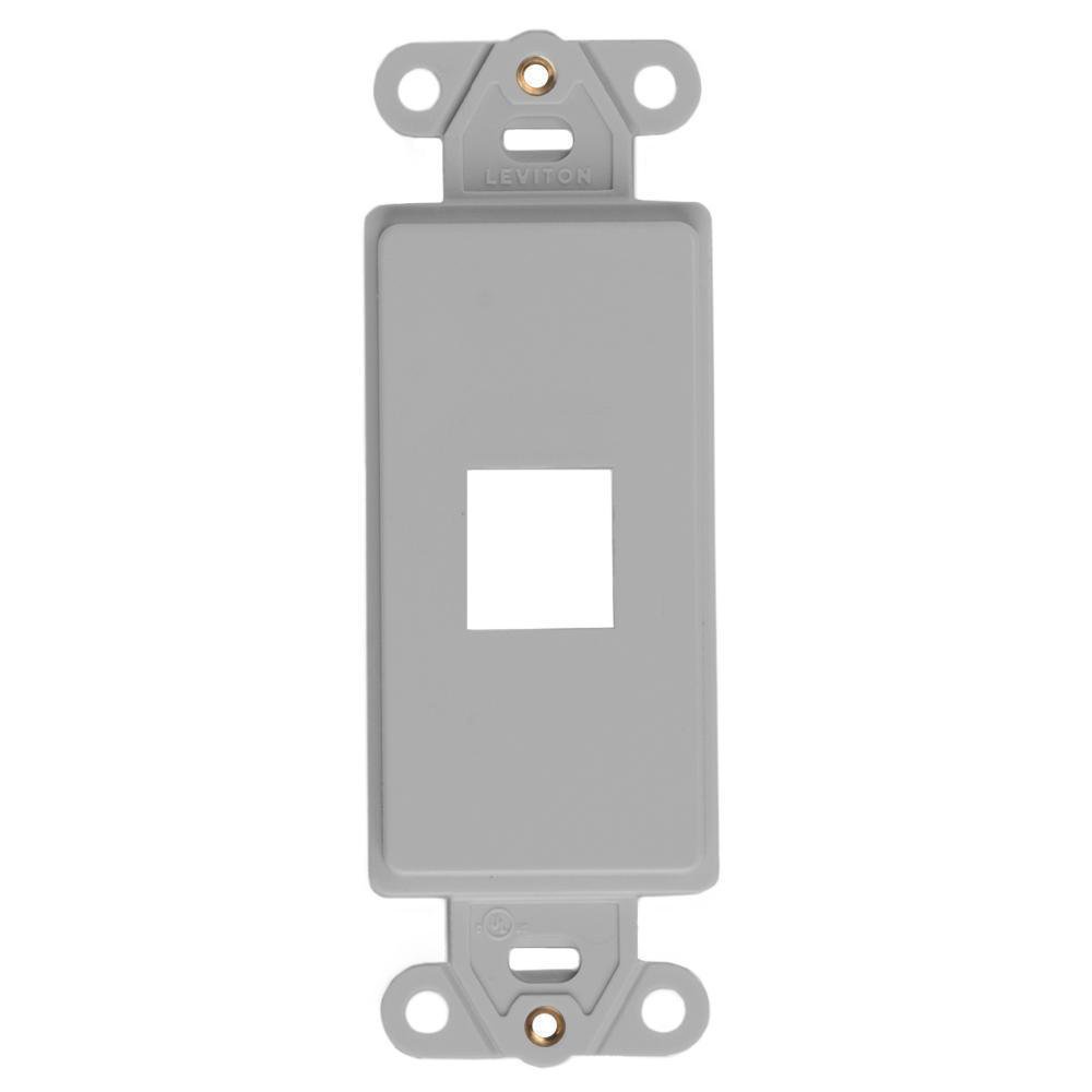 41641-GY LEVITON INSERT W/PLT