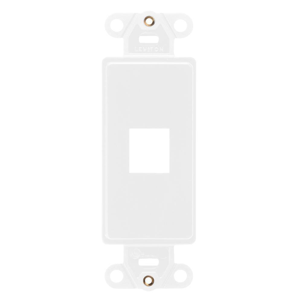41641-W LEV 1-PORT DECORA INSERT -
