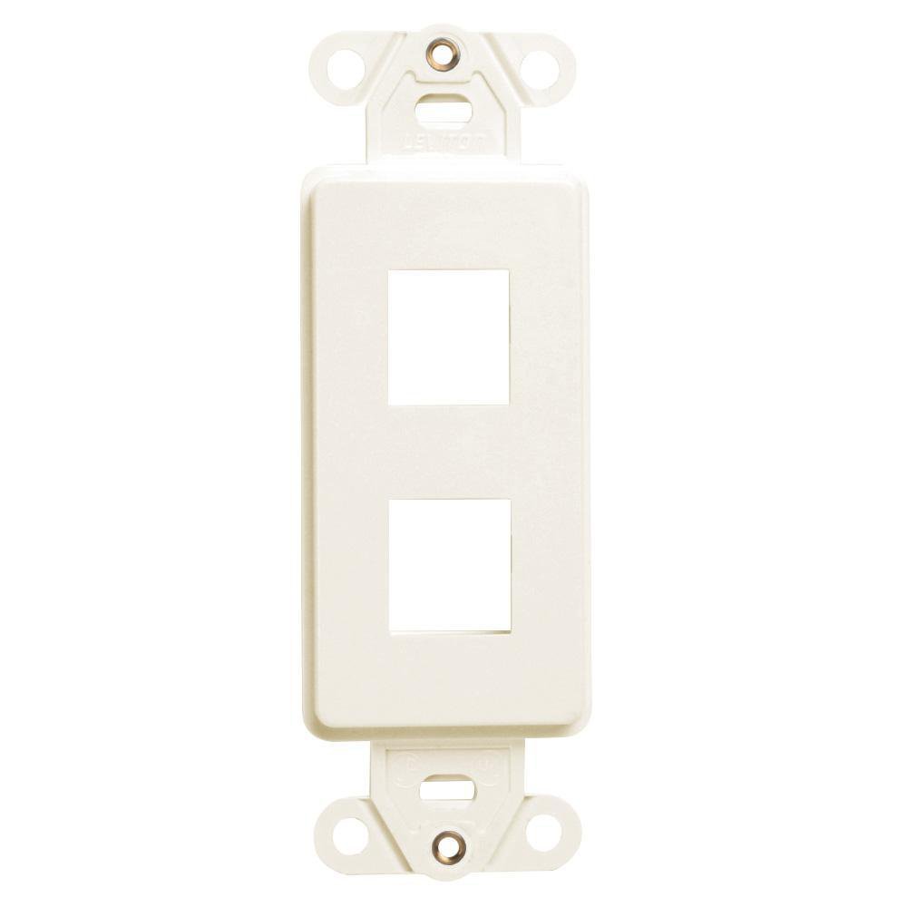 41642-I LEV 2-PORT DECORA INSERT -