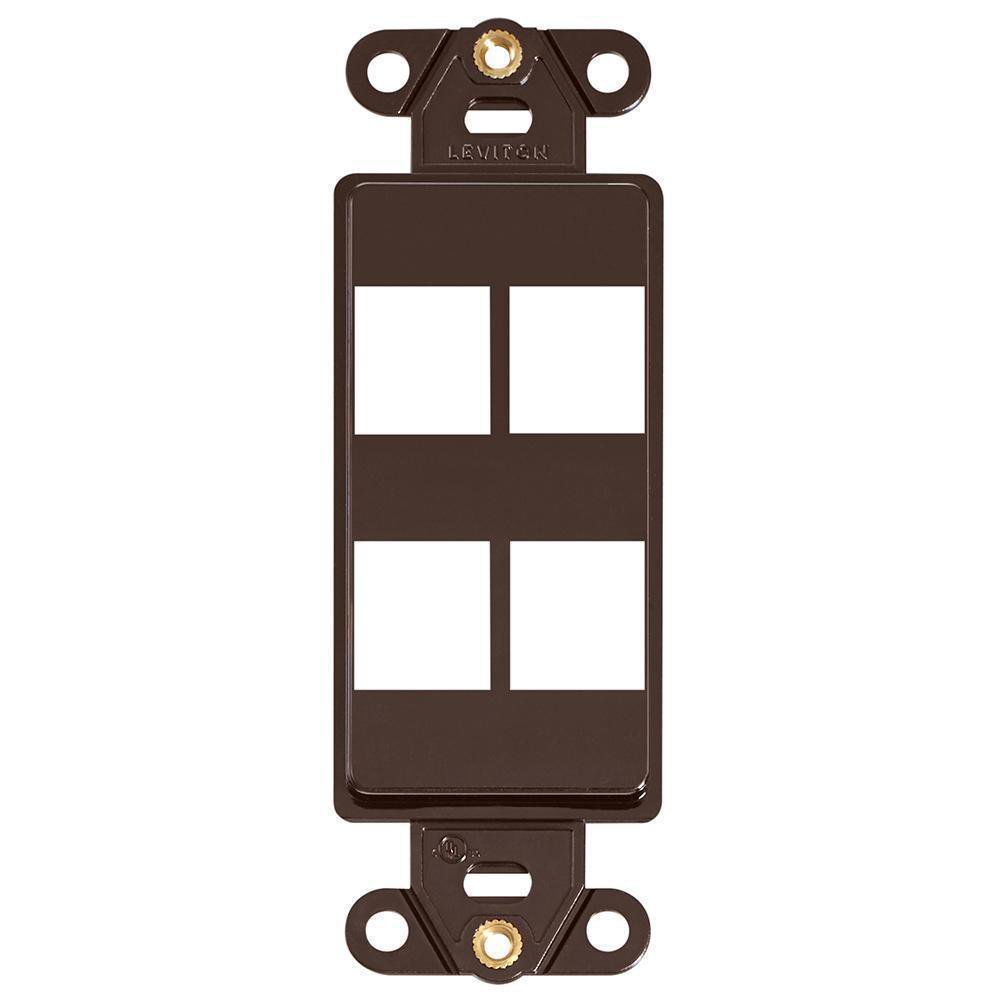 41644-B LEV 4-PORT DECORA INSERT -