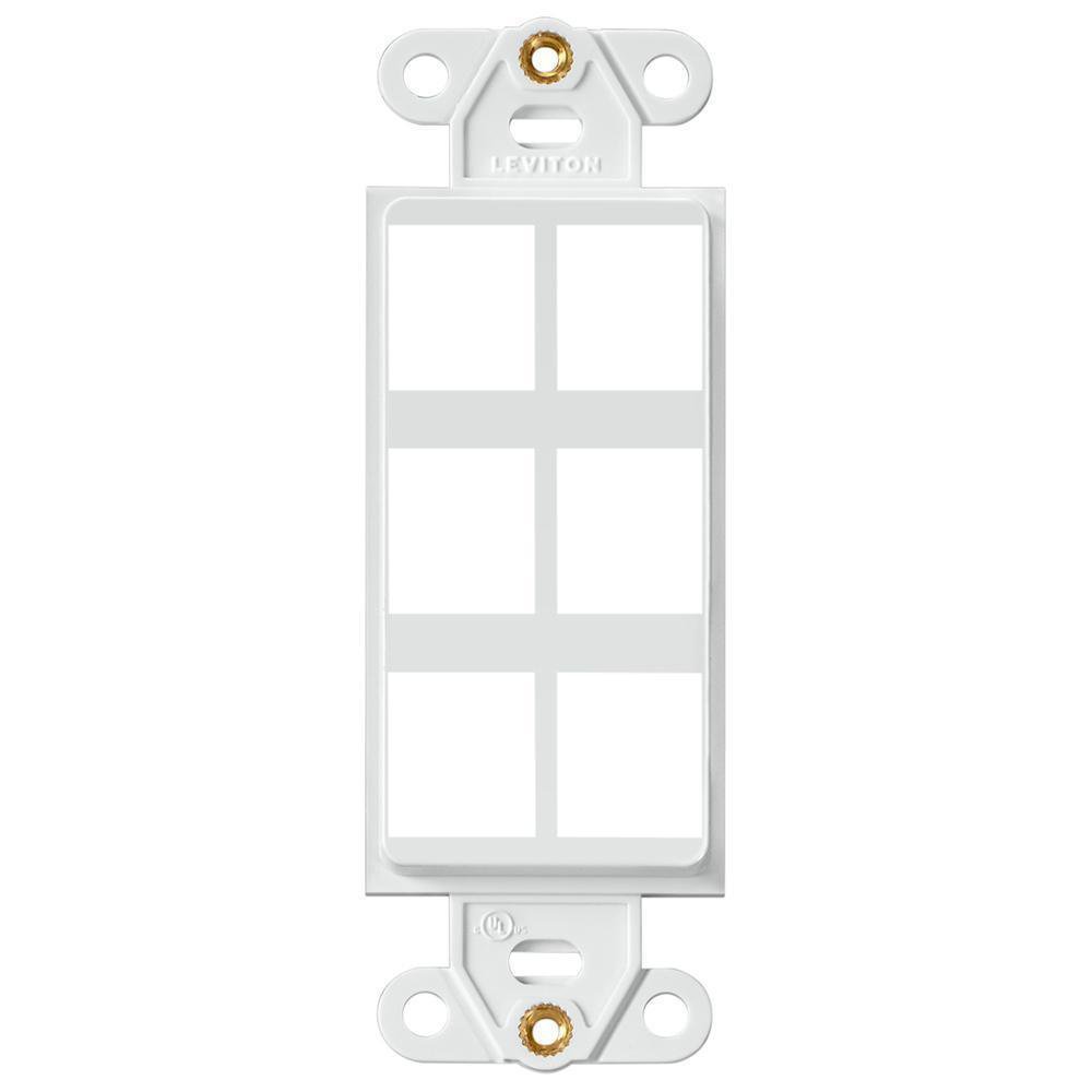 41646-00W LEV 6 PORT DECORA INSERT
