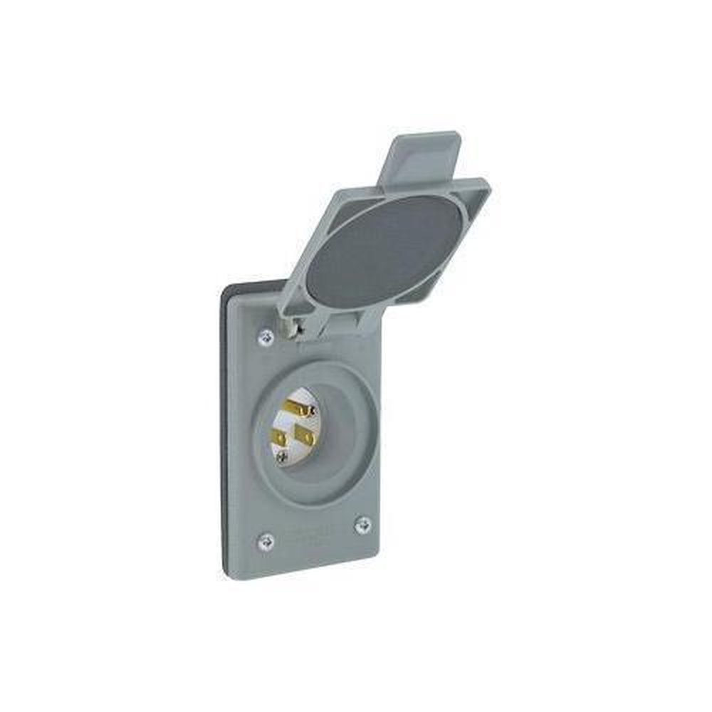 5279-C LEV 15A/125V 2P3W FLANGED