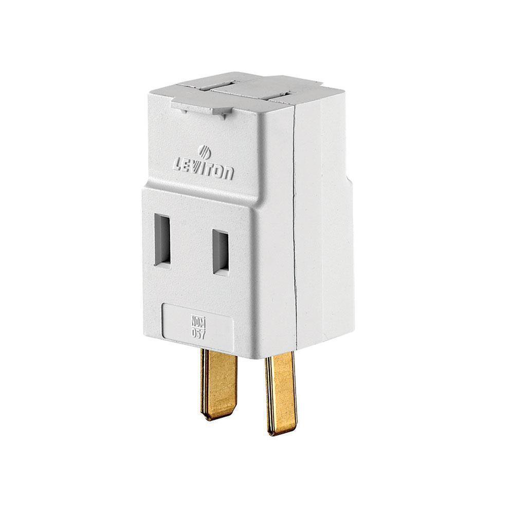 531-W LEVITON WH CURRENT TAP TRIPLE